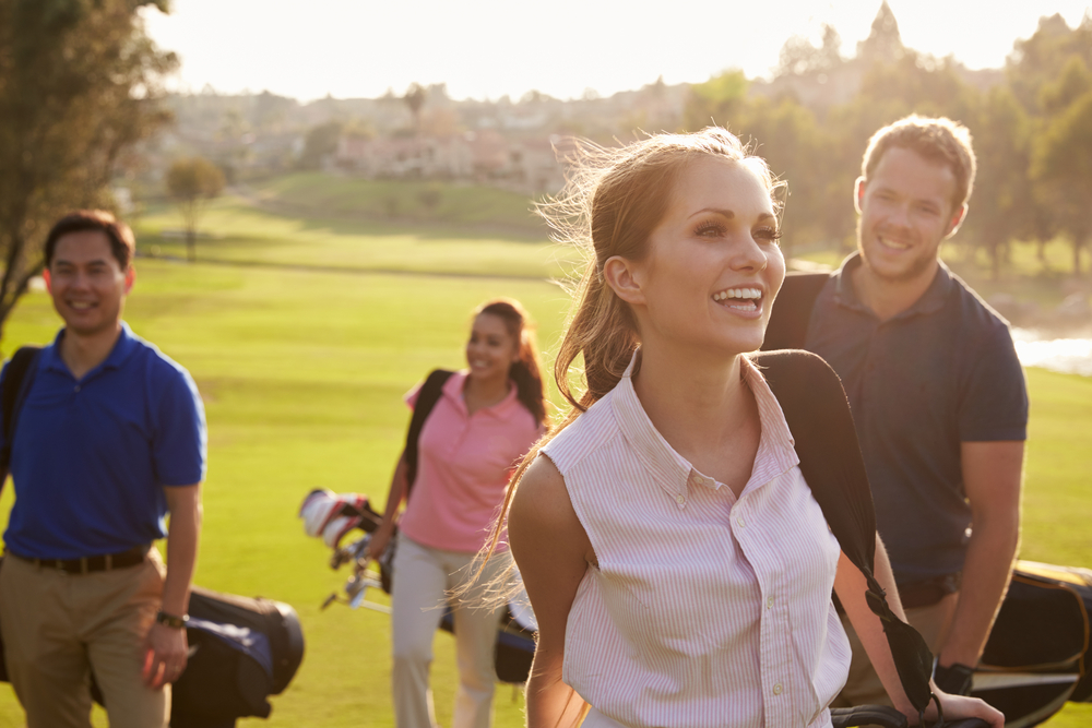 health benefits of golf social interaction